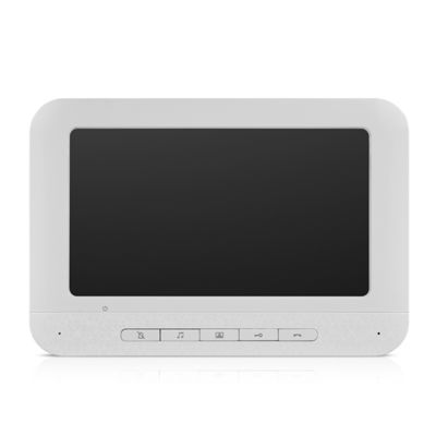 7 Inch LCD Transfer 4 Wire Video Intercom System DC 15V CMOS Ring Door View Cam