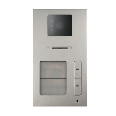 For 2 Apartments 2 Wire Video Doorbell 2MP HD Intercom Camera With Name Plate